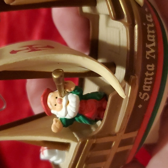 1992 Santa Maria Santa Clause on boat Christmas - Picture 6 of 10